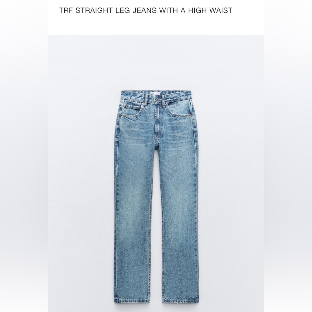 Zara TRF Straight Leg Size 10